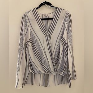 Willow & Clay breezy striped blouse